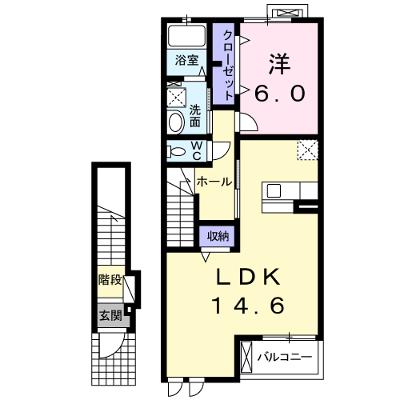 ブルック　白石　Ⅱ 202【管理NO：1-020333002-02020】 ★家具家電は申し込み後に搬入します★の外観画像