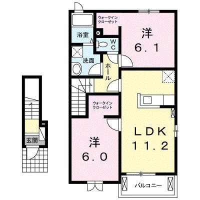 キャッスルライフⅢ 205【管理NO：1-019092201-02050】 ★家具家電は申し込み後に搬入します★の外観画像