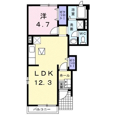 ビタヌバ　クレストールⅡ 101【管理NO：1-014459502-01010】 ★家具家電は申し込み後に搬入します★の外観画像