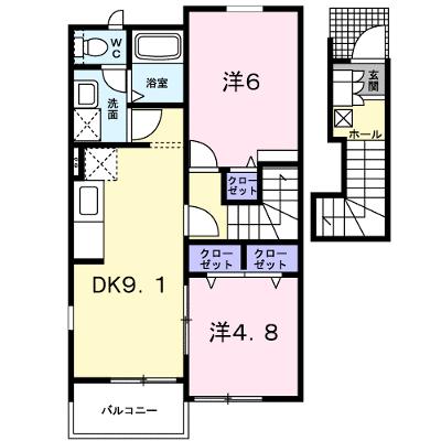 ヴィラ・ボナールⅠ 202【管理NO：1-013310801-02020】 ★家具家電は申し込み後に搬入しますの外観画像