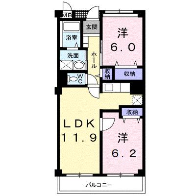 セレッソバーリオ 203【管理NO：1-011349501-02030】 ★家具家電は申し込み後に搬入します★の外観画像