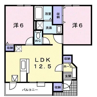 アムールメゾンＢ 102【管理NO：1-010926302-01020】 ★家具家電は申し込み後に搬入します★の外観画像