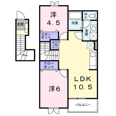 スクエアメゾンＩＴＯ 201【管理NO：1-010029501-02010】 ★家具家電は申し込み後に搬入します★の外観画像