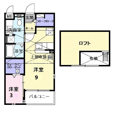 ヴィラ　ブライト 201【管理NO：1-014568401-02010】 ★家具家電は申し込み後に搬入しますの外観画像