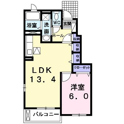 アンディ　Ⅱ 105【管理NO：1-016382901-01040】 ★家具家電は申し込み後に搬入しますの外観画像