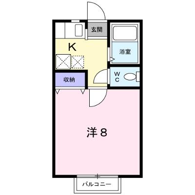 セカンドハウスⅡ 1-A【管理NO：1-099253601-01010】 ★家具家電は申し込み後に搬入します★の物件写真1