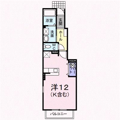 ローレルパークＡ 103【管理NO：1-017978301-01030】 ★家具家電は申し込み後に搬入します★の外観画像