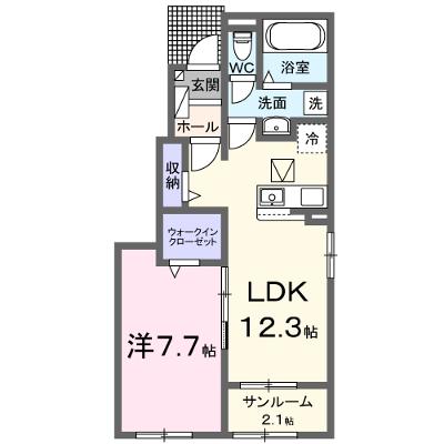 カルムレジデンス 101【管理NO：1-028608201-01010】 ★家具家電は申し込み後に搬入します 2026年08月上旬入居可能の外観画像