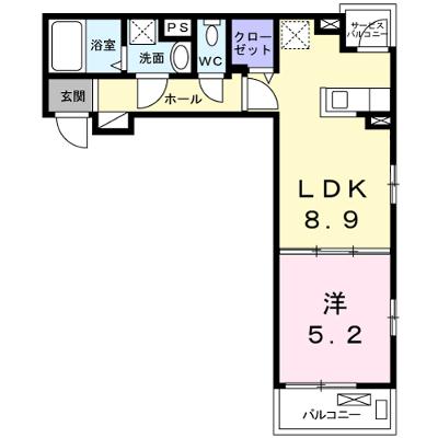 シエリア　Ⅲ 302【管理NO：1-027149901-03020】の外観画像