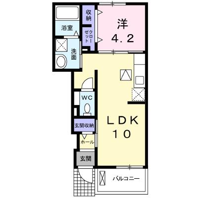 ヴィラ　Ｈ，Ｓ 104【管理NO：1-022387601-01040】の外観画像