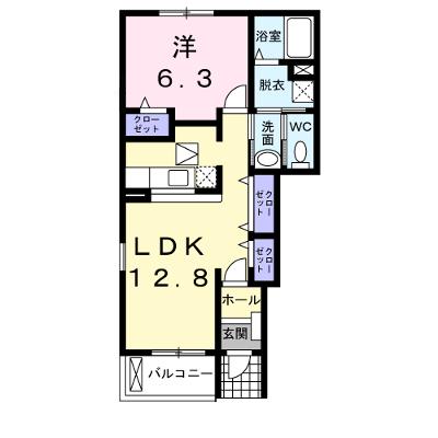 ＳＩ・２３０１（Ｃ棟） 101【管理NO：1-013121003-01010】 ★家具家電は申し込み後に搬入しますの外観画像