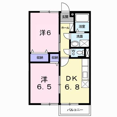エルガーデンＢ 103【管理NO：1-007133501-01030】 ★家具家電は申し込み後に搬入します★の外観画像