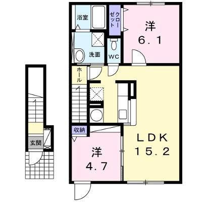 アリ・ビラⅠ 205【管理NO：1-019862901-02050】 ★家具家電は申し込み後に搬入します 2026年07月中旬入居可能の外観画像