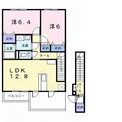 ジェルメスクエア 203【管理NO：1-013209801-02030】 ★家具家電は申し込み後に搬入します★の外観画像