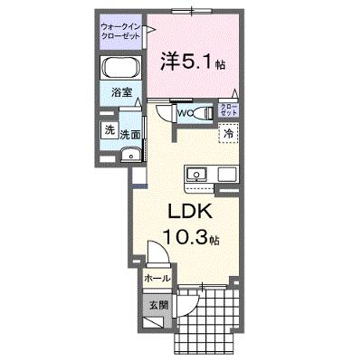 ブリッサ砂川Ｓ　Ⅰ 103【管理NO：1-027770401-01030】 ★家具家電は申し込み後に搬入します★の外観画像