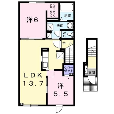 ラフレシール 201【管理NO：1-023973701-02010】 2026年07月下旬入居可能の外観画像