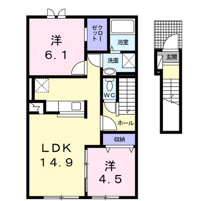 ディア　パーク 204【管理NO：1-019755201-02040】の外観画像