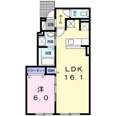 ＶＩＶＡＣＥⅠ（ヴィバーチェ） 101【管理NO：1-019737801-01010】 ★家具家電は申し込み後に搬入しますの外観画像