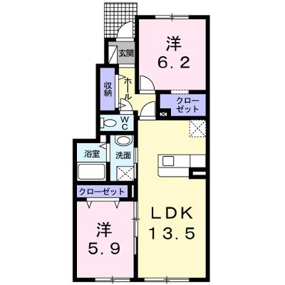 プレジール 101【管理NO：1-019202101-01010】 ★家具家電は申し込み後に搬入します 2026年07月下旬入居可能の外観画像