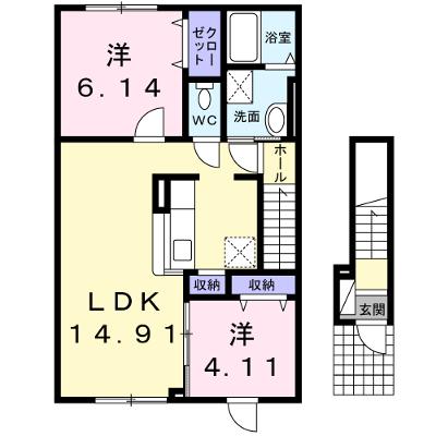 サンライズ彩 201【管理NO：1-018449701-02010】 ★家具家電は申し込み後に搬入しますの外観画像