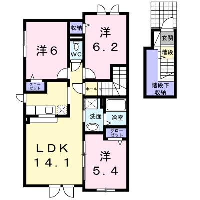 ヴァレリア 202【管理NO：1-017712601-02020】の物件写真1