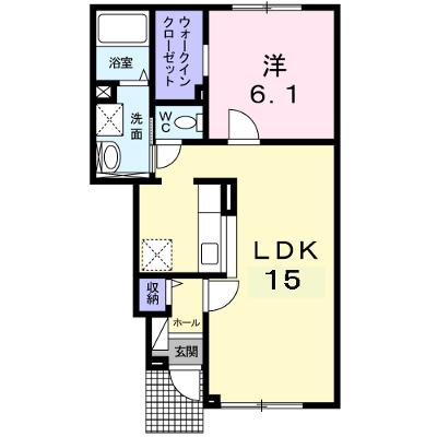フリシュＡ 102【管理NO：1-017500801-01020】 ★家具家電は申し込み後に搬入します★の外観画像