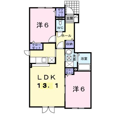 ビクトリー・Ａ 104【管理NO：1-015999901-01040】の外観画像