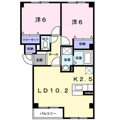 プロムナードⅠ 102【管理NO：1-012098001-01020】 ★家具家電は申し込み後に搬入しますの外観画像