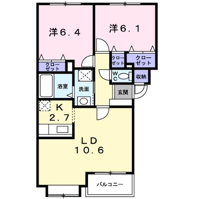 カーサ・ソレアード 301【管理NO：1-011334601-03010】 ★家具家電は申し込み後に搬入しますの外観画像