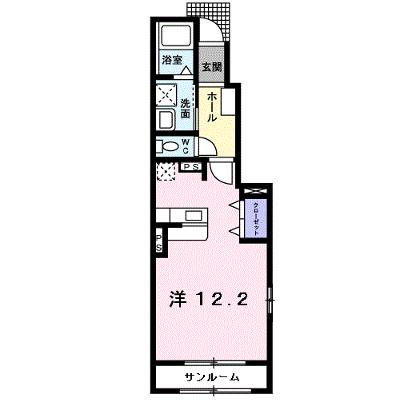 リヴァサ－ヂ　Ａ 101【管理NO：1-015564001-01010】 ★家具家電は申し込み後に搬入します 2026年07月中旬入居可能の外観画像