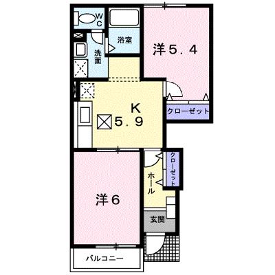 ル・ハーモニー 101【管理NO：1-010960101-01010】 ★家具家電は申し込み後に搬入しますの外観画像