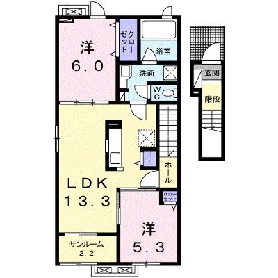 ベル　スイート　Ⅰ 204【管理NO：1-024564701-02040】 ★家具家電は申し込み後に搬入します★ ★2026年09月上旬入居可能★の外観画像
