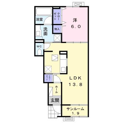 フォレ　フォートⅡ 104【管理NO：1-024483302-01040】 ★家具家電は申し込み後に搬入します★ ★2026年09月上旬入居可能★の外観画像