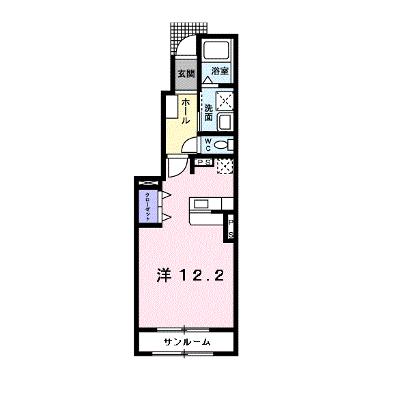 アム－ル 104【管理NO：1-017531901-01040】 ★家具家電は申し込み後に搬入しますの外観画像