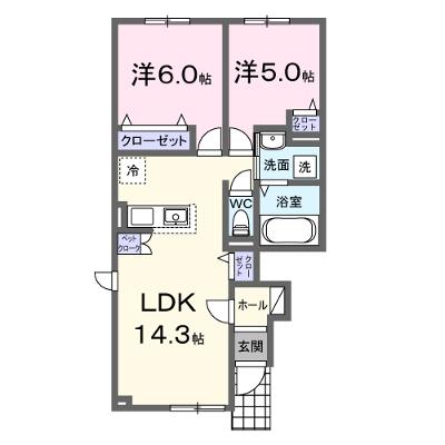 アーデルハイツ　Ｂ 101【管理NO：1-027671402-01010】 ★家具家電は申し込み後に搬入します★の外観画像