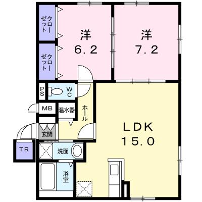 フレスクーラ 201【管理NO：1-016090201-02010】 ★家具家電は申し込み後に搬入します★ ★2026年09月中旬入居可能★の物件写真1