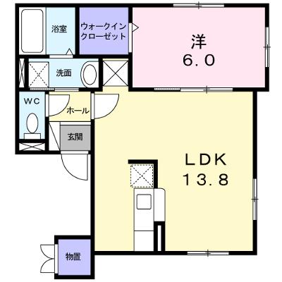 メヌエット 102【管理NO：1-017821501-01020】 ★家具家電は申し込み後に搬入しますの外観画像