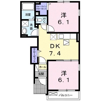 エアリーシーン 103【管理NO：1-019165901-01030】 ★家具家電は申し込み後に搬入します★の外観画像