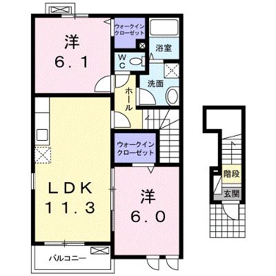 サン・ユイットＡ 201【管理NO：1-017569201-02010】 ★家具家電は申し込み後に搬入します 2026年07月下旬入居可能の外観画像