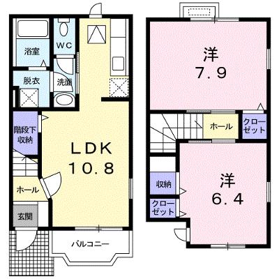 ブライト　ローレル 102【管理NO：1-016897401-01020】 ★家具家電は申し込み後に搬入します★の外観画像