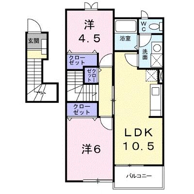 パーク　レガシィⅡ 202【管理NO：1-011779202-02020】 ★家具家電は申し込み後に搬入しますの外観画像