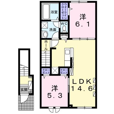 コスターリング 204【管理NO：1-027137801-02040】 2026年08月中旬入居可能の外観画像