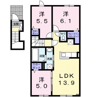 ネオ　グレイスⅢ 202【管理NO：1-028559001-02020】 ★家具家電は申し込み後に搬入します 2026年09月中旬入居可能の外観画像