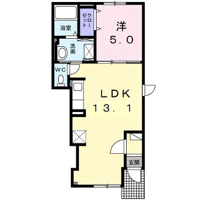グレイスフル・サンⅩ 103【管理NO：1-025525601-01030】 ★家具家電は申し込み後に搬入します★ ★2026年10月中旬入居可能★の外観画像