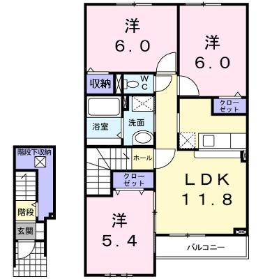 マリンコート・コスモス 202【管理NO：1-015828301-02020】 ★家具家電は申し込み後に搬入します★の外観画像