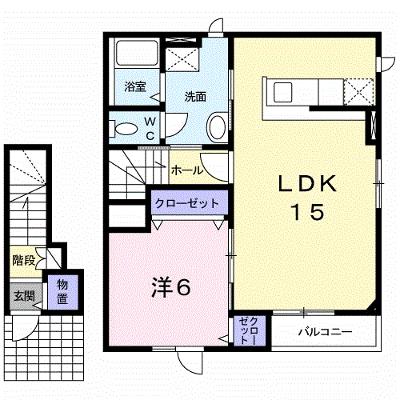 ラブリィーⅤ 203【管理NO：1-015706301-02030】 2026年08月下旬入居可能の物件写真1