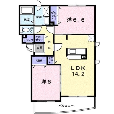 エビス・ステージＡ 208【管理NO：1-013547901-02080】 ★家具家電は申し込み後に搬入します★ ★2026年11月中旬入居可能★の外観画像