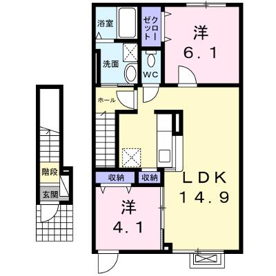 エス・キャメロン 202【管理NO：1-018384701-02020】 ★家具家電は申し込み後に搬入します★の外観画像