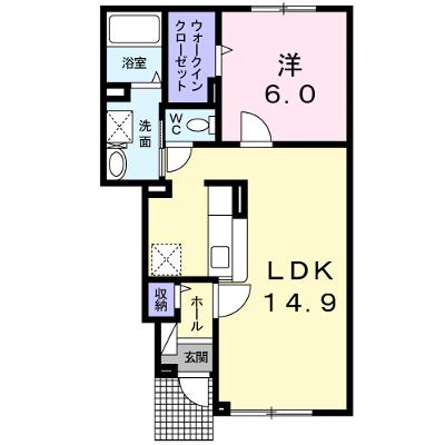 ラ・クラルテ　Ⅰ 102【管理NO：1-021235901-01020】 ★家具家電は申し込み後に搬入します 2026年08月下旬入居可能の外観画像
