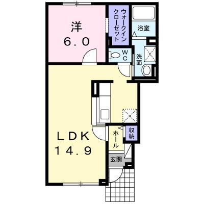 ジュネス高丘 101【管理NO：1-017527701-01010】 ★家具家電は申し込み後に搬入しますの外観画像